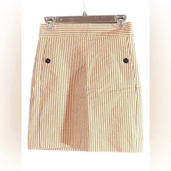 J. Crew Dresses & Skirts - NWT Jcrew womens miminalist Mini skirt in stretch seersucker Sz 00